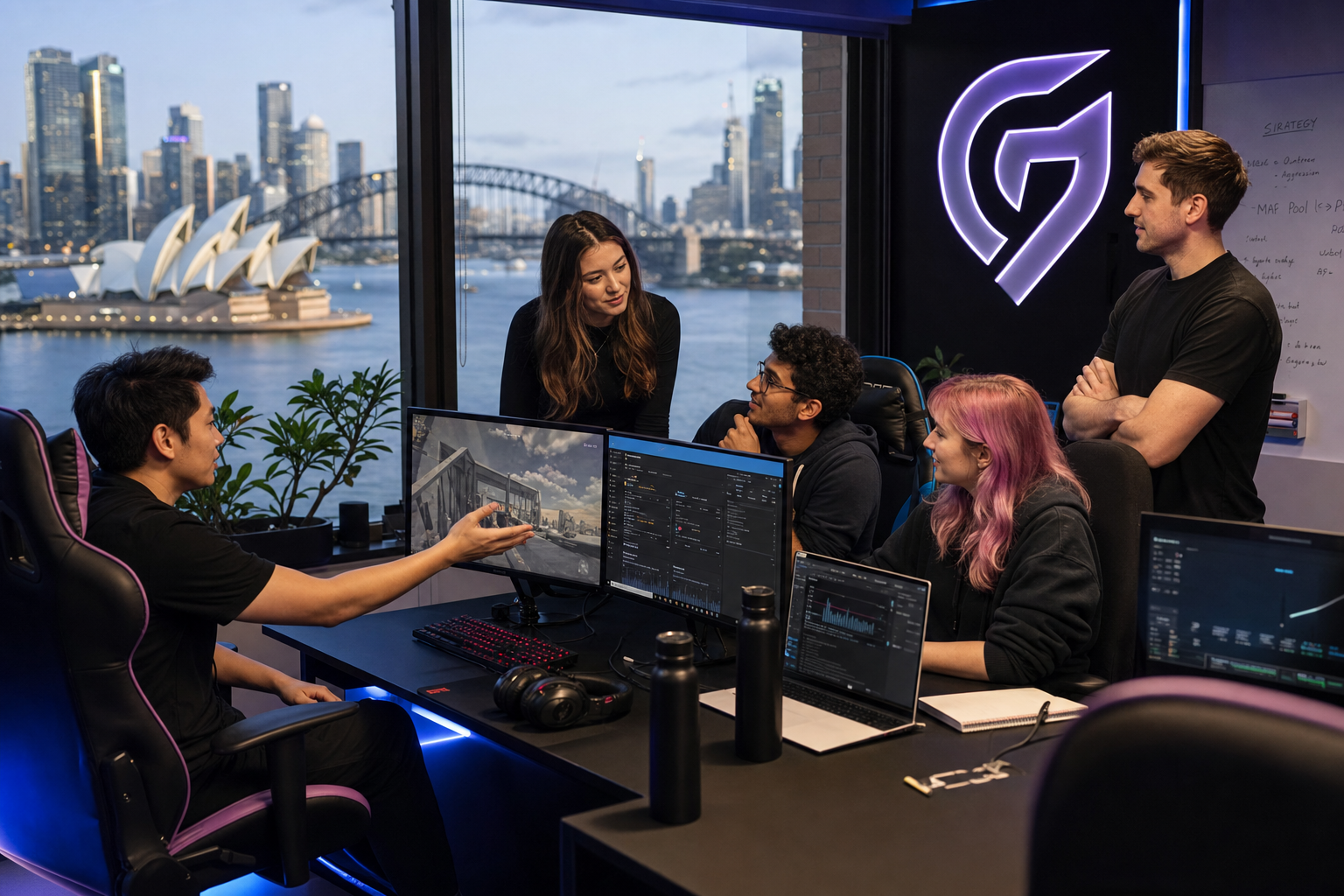 RapidCores team at their Sydney studio